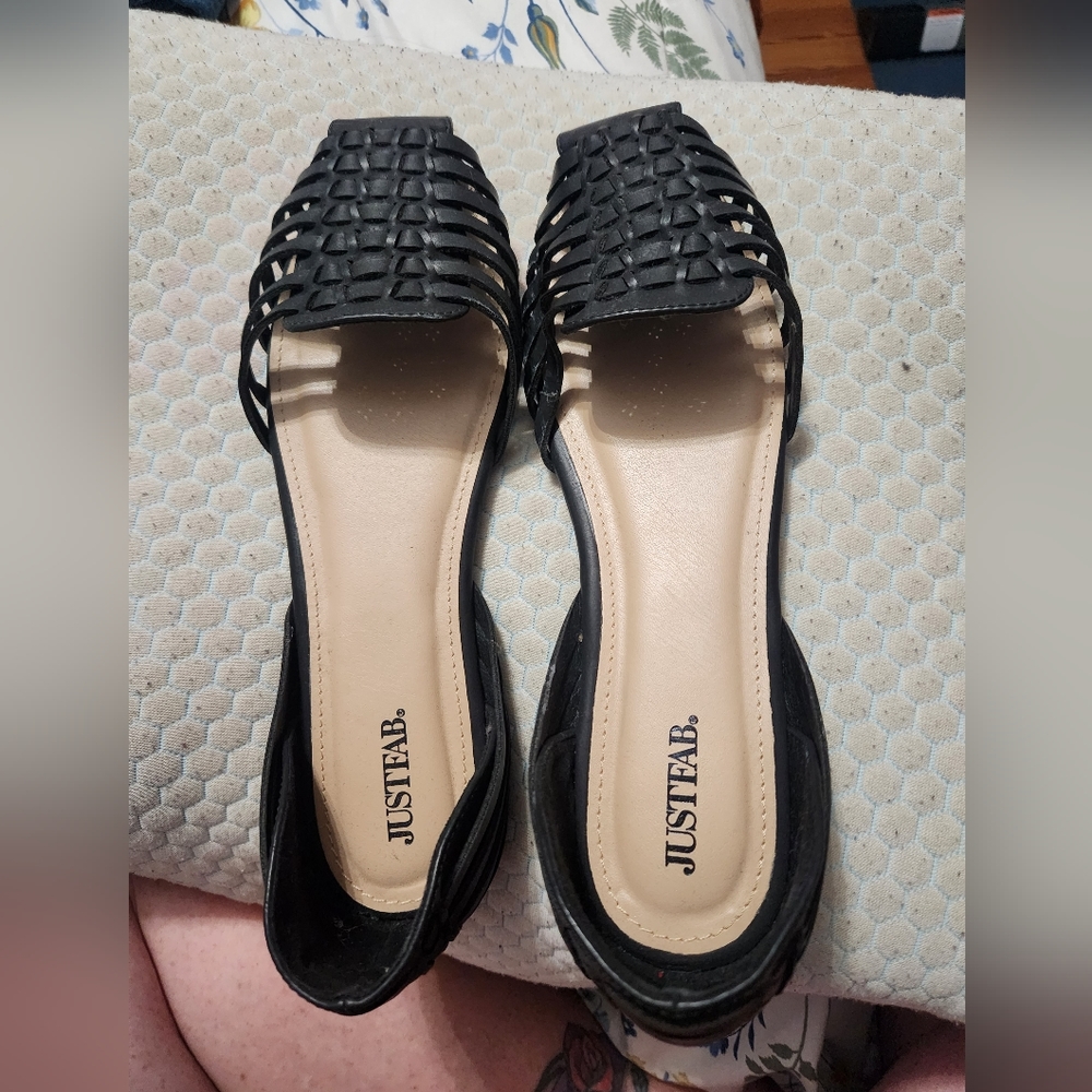 Black flats